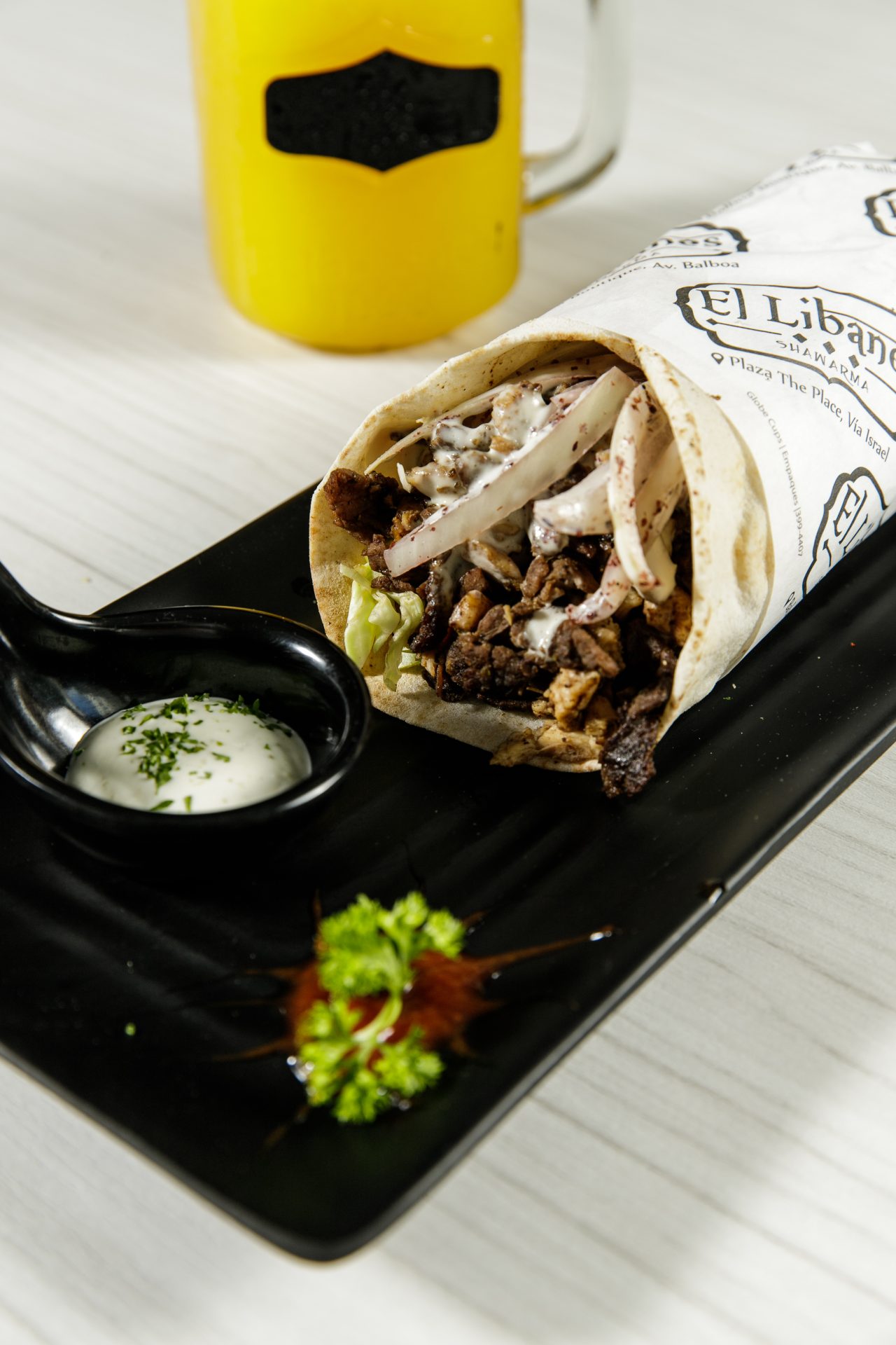 Fotografía de gastronomía o producto Shawarma